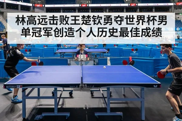 林高远击败王楚钦勇夺世界杯男单冠军创造个人历史最佳成绩