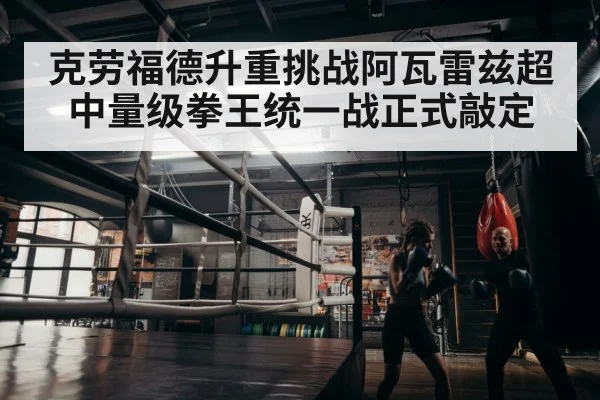 boxer training in gym